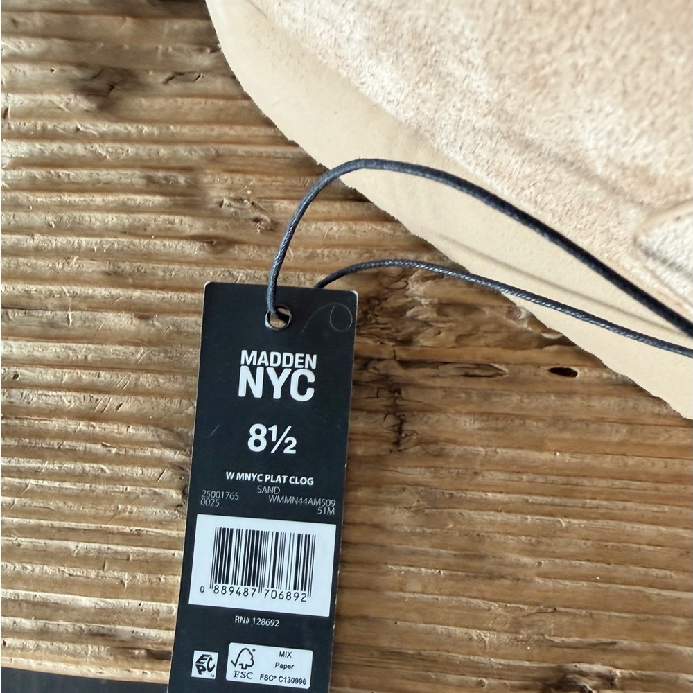 Tan Suede Kids Shoes with Silver Buckle - Picture 5 of 6